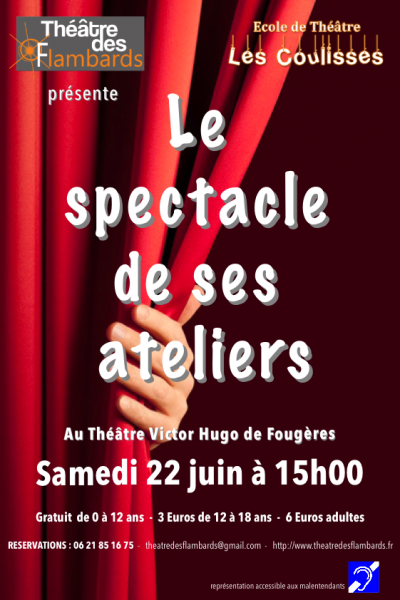 AFFICHE LES COULISSES juin 2019 AFFICHE LES COULISSES juin 2019